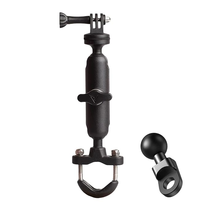 GOPRO/INSTA360/ACTION-CAMERA - BIKE MIRROR+HANDLE MOUNT