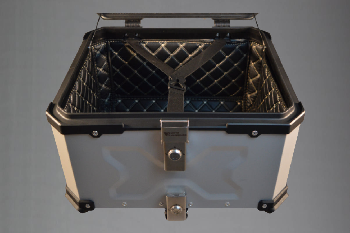 55L TOP BOX - SILVER