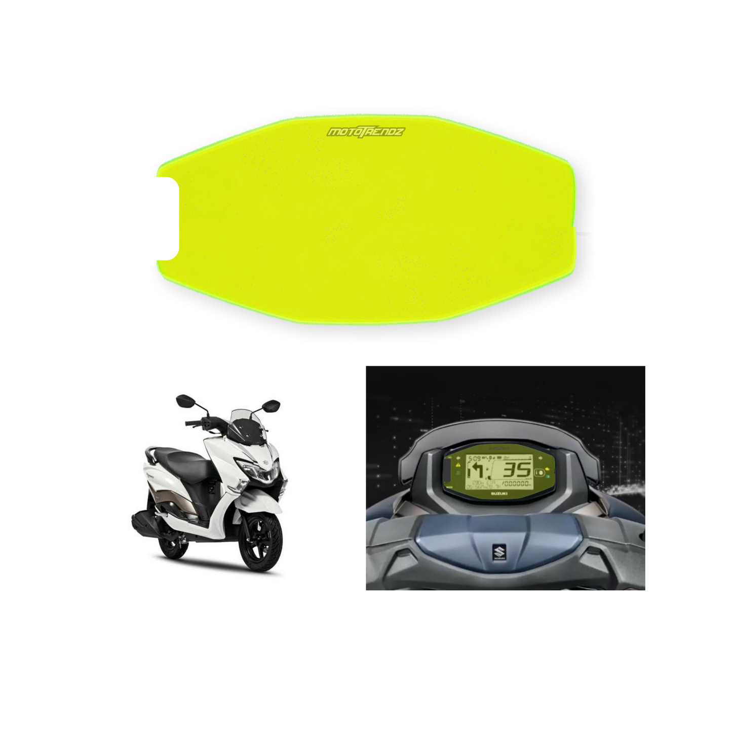 MOTOTRENDZ SPEEDO PROTECTOR SUZUKI ACCESS WITH BT NG