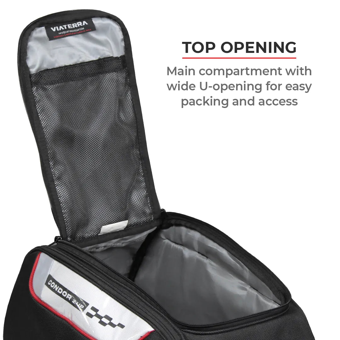 VIATERRA CONDOR - 100% WATERPROOF MOTORCYCLE SADDLE BAGS