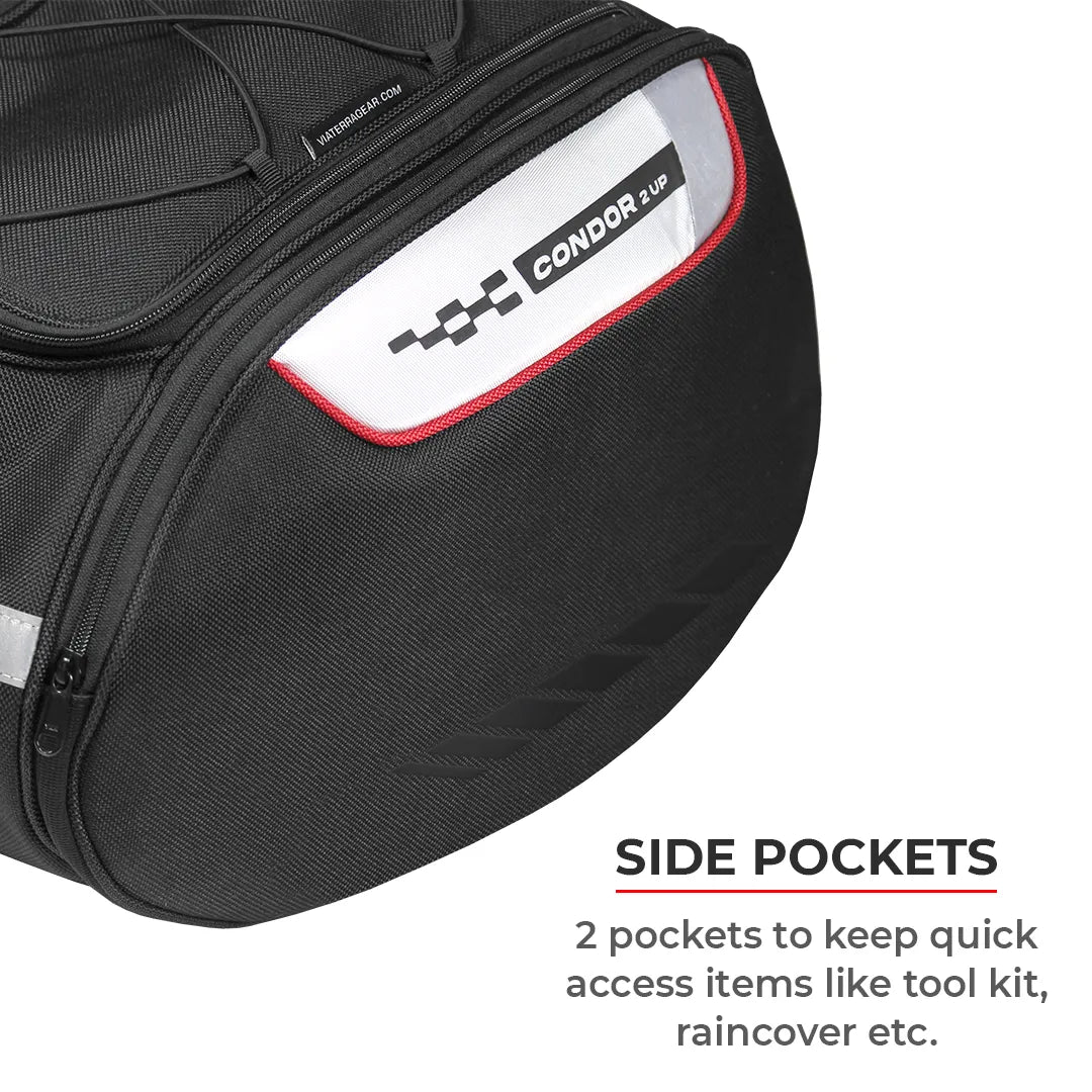 VIATERRA CONDOR - 100% WATERPROOF MOTORCYCLE SADDLE BAGS