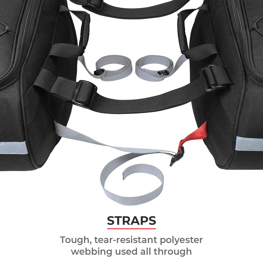VIATERRA CONDOR - 100% WATERPROOF MOTORCYCLE SADDLE BAGS