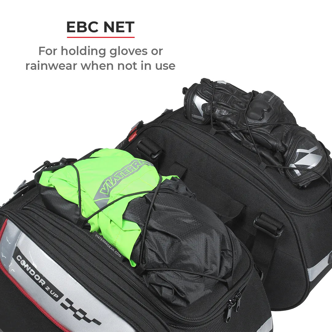 VIATERRA CONDOR - 100% WATERPROOF MOTORCYCLE SADDLE BAGS