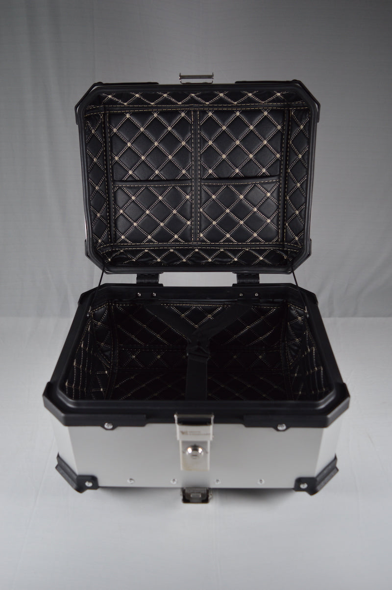 35L TOP BOX - SILVER