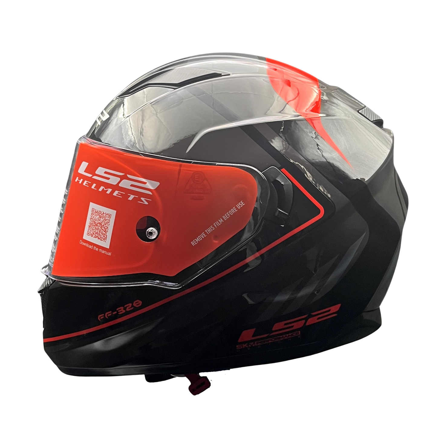 LS2 HELMET FF320 D RING GGIO 7C