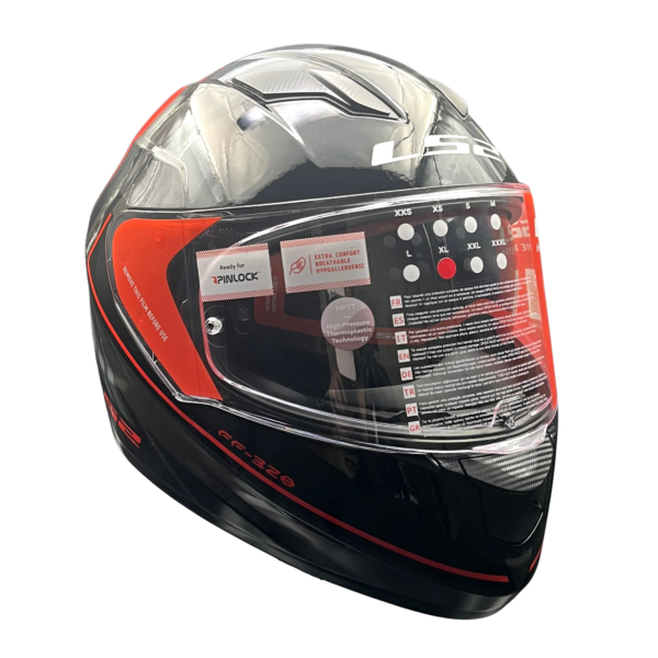 LS2 HELMET FF320 D RING GGIO 7C