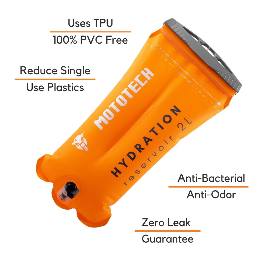 MOTOTECH HYDRATION RESERVOIR 2L - WATER BLADDER