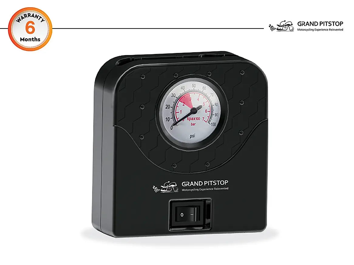 GRANDPITSTOP TYRE INFLATOR WITH DUAL CONNECTING PORT