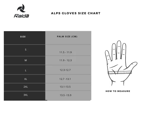RAIDA GEARS ALPS WATERPROOF GLOVES