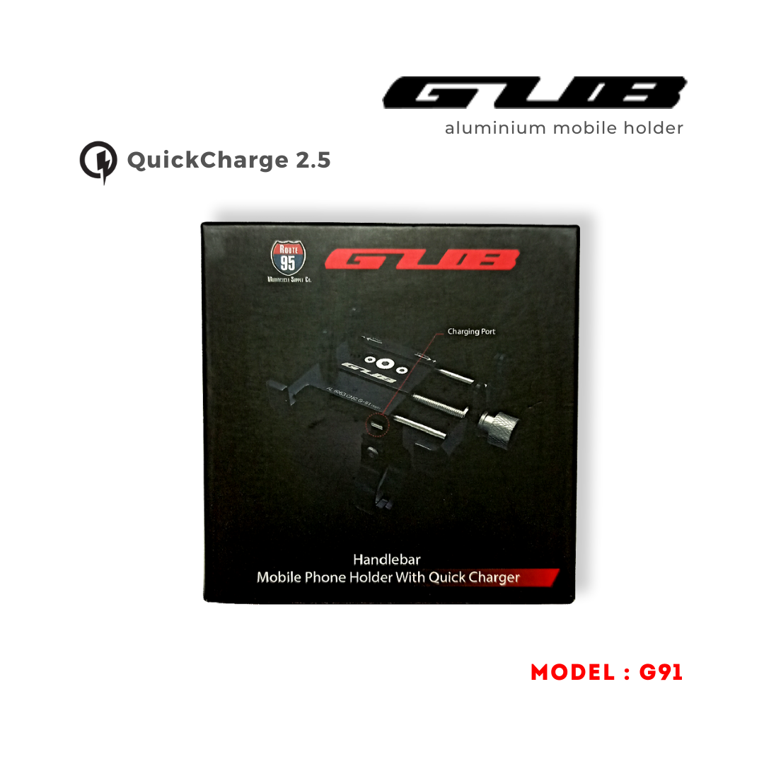 GUB G91 WITH QUICKCHARGER