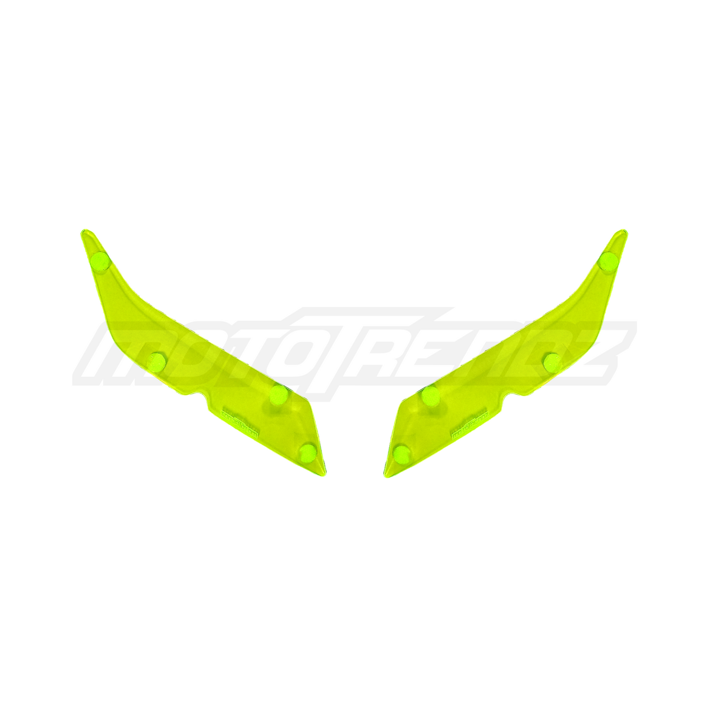 MOTOTRENDZ HEADLIGHT PROTECTOR YAMAHA R15V3 - NEON GREEN