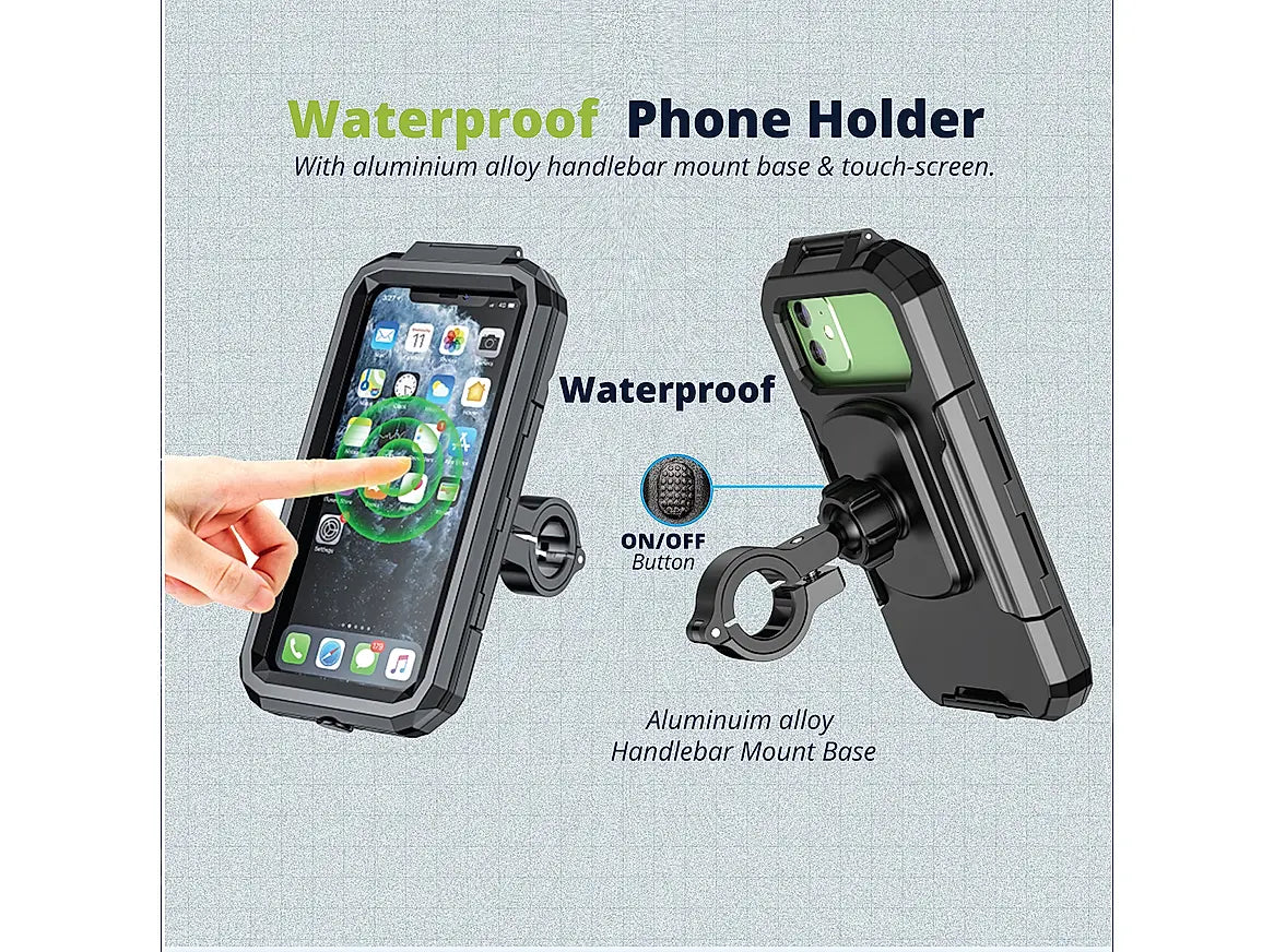 GRANDPITSTOP WATERPROOF HOLDER WITH HANDLE MOUNT