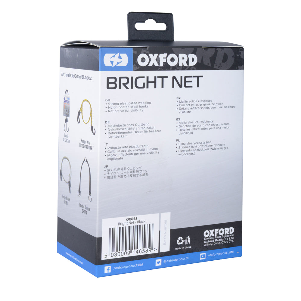 OXFORD BRIGHT NET - BLACK REFLECTIVE