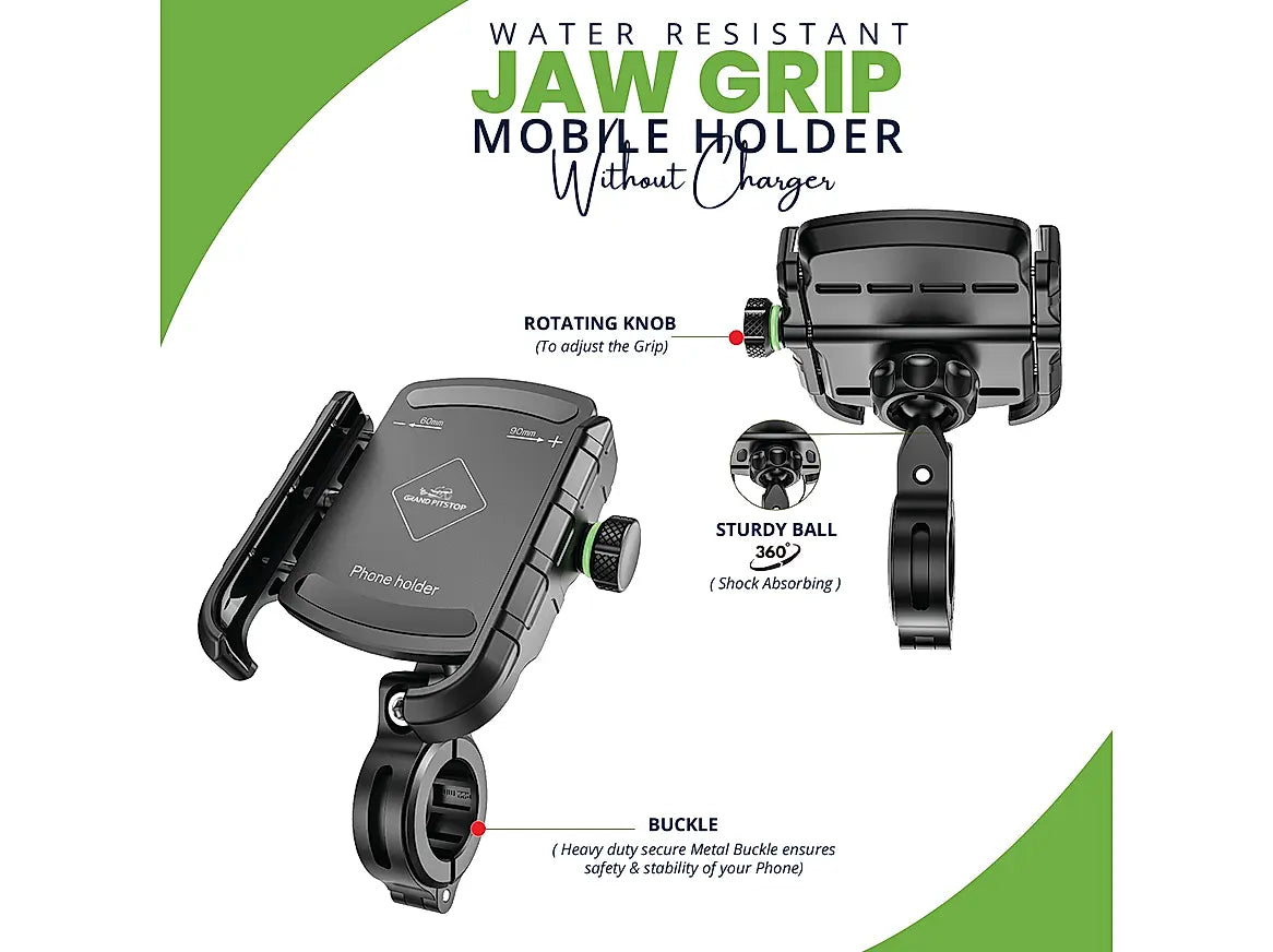 GRANDPITSTOP JAW GRIP MOBILE HOLDER WITHOUT CHARGER