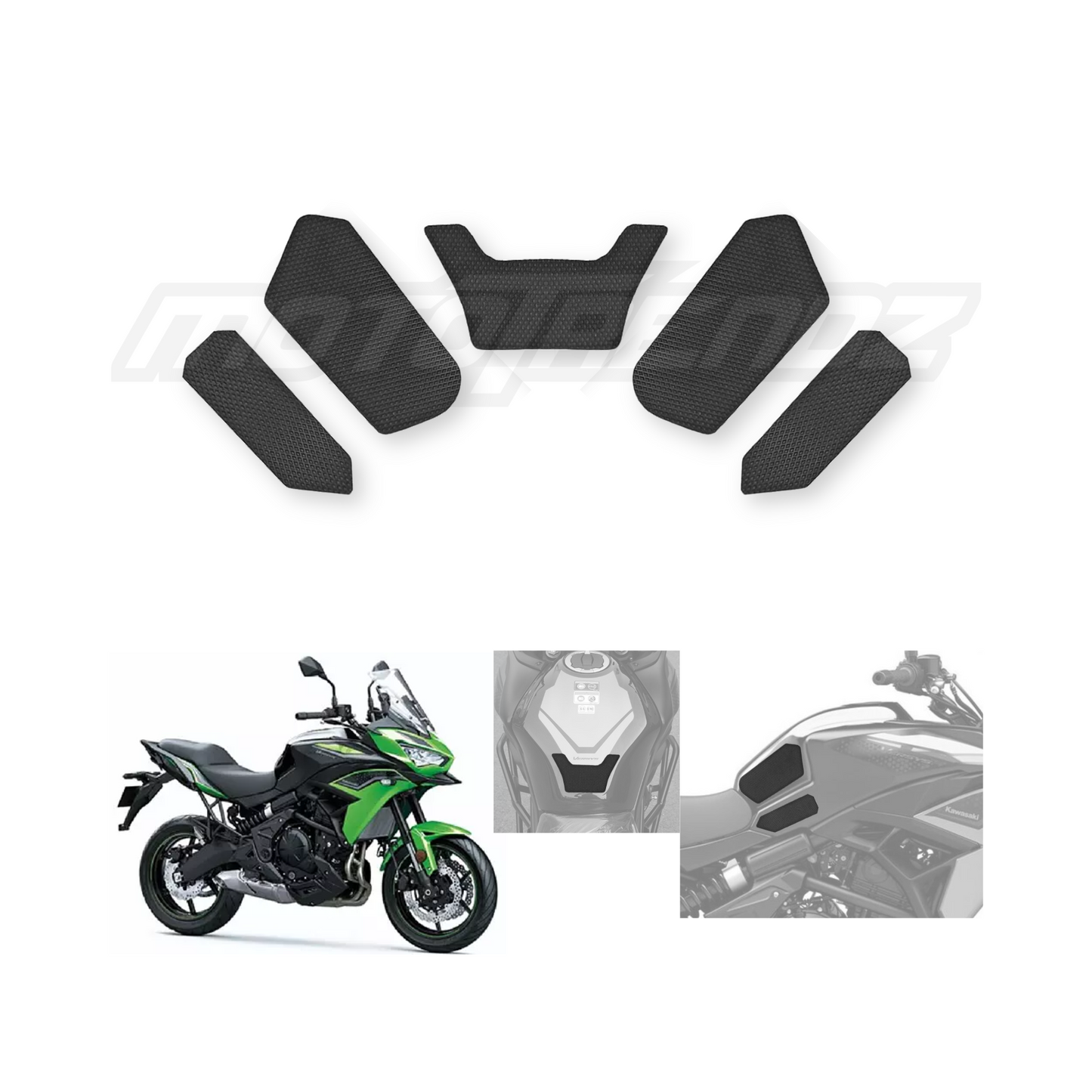 MOTOTRENDZ TRACTION PADS KAWASAKI VERSYS 650 (SIDES)