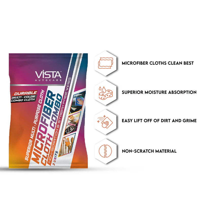 VISTA MICRO FIBRE CLOTH COMBO - 3U