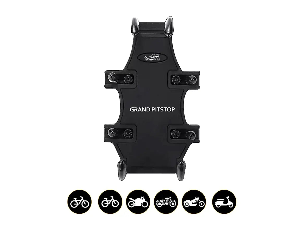 GRANDPITSTOP 4-SIDED GRIP MOBILE MOUNT - BLACK