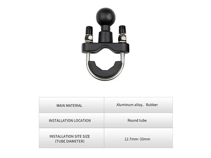 GRANDPITSTOP 4-SIDED GRIP MOBILE MOUNT - BLACK