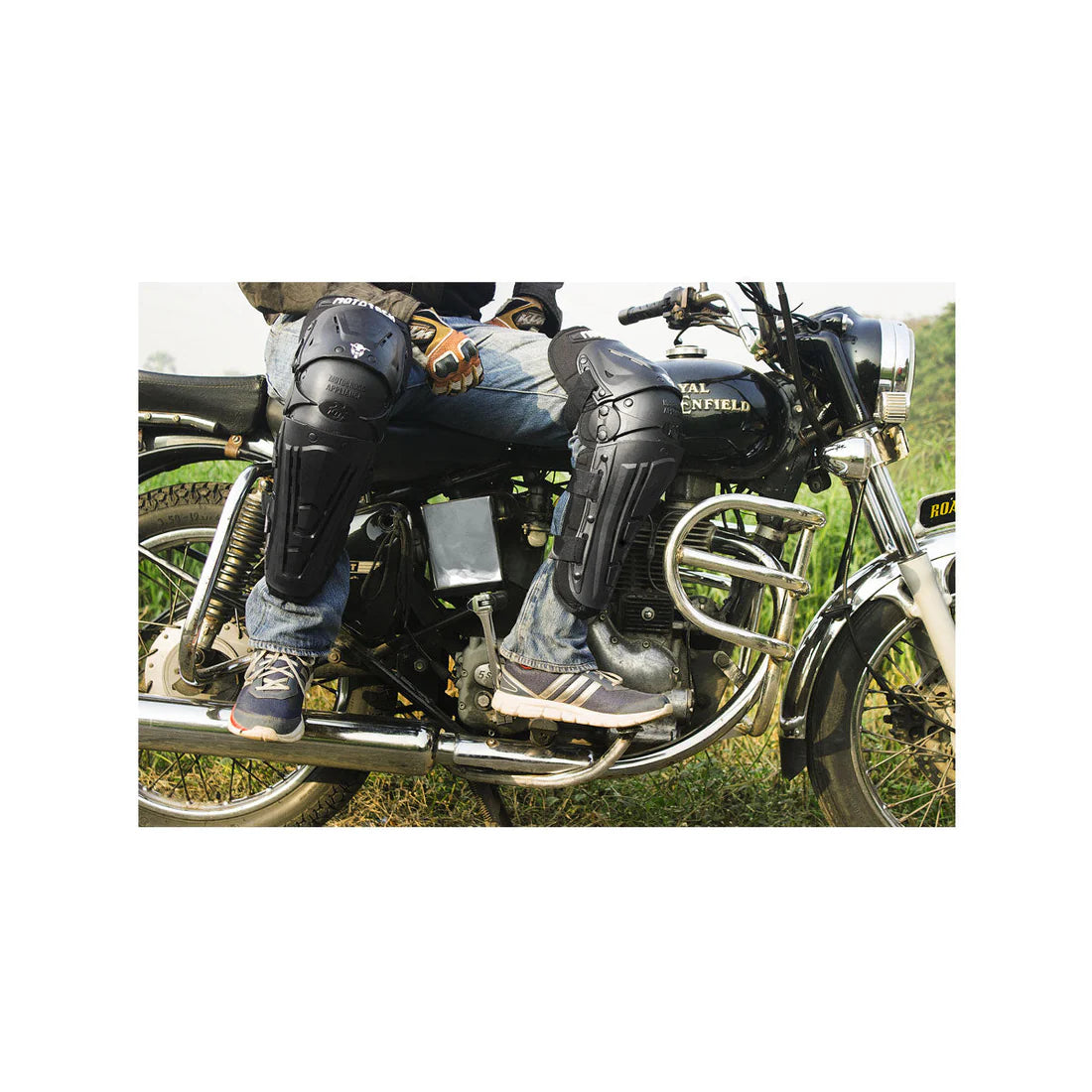 MOTOTECH BULWARK BIONIX KNEE ARMOUR - CE CERTIFIED PROTECTOR