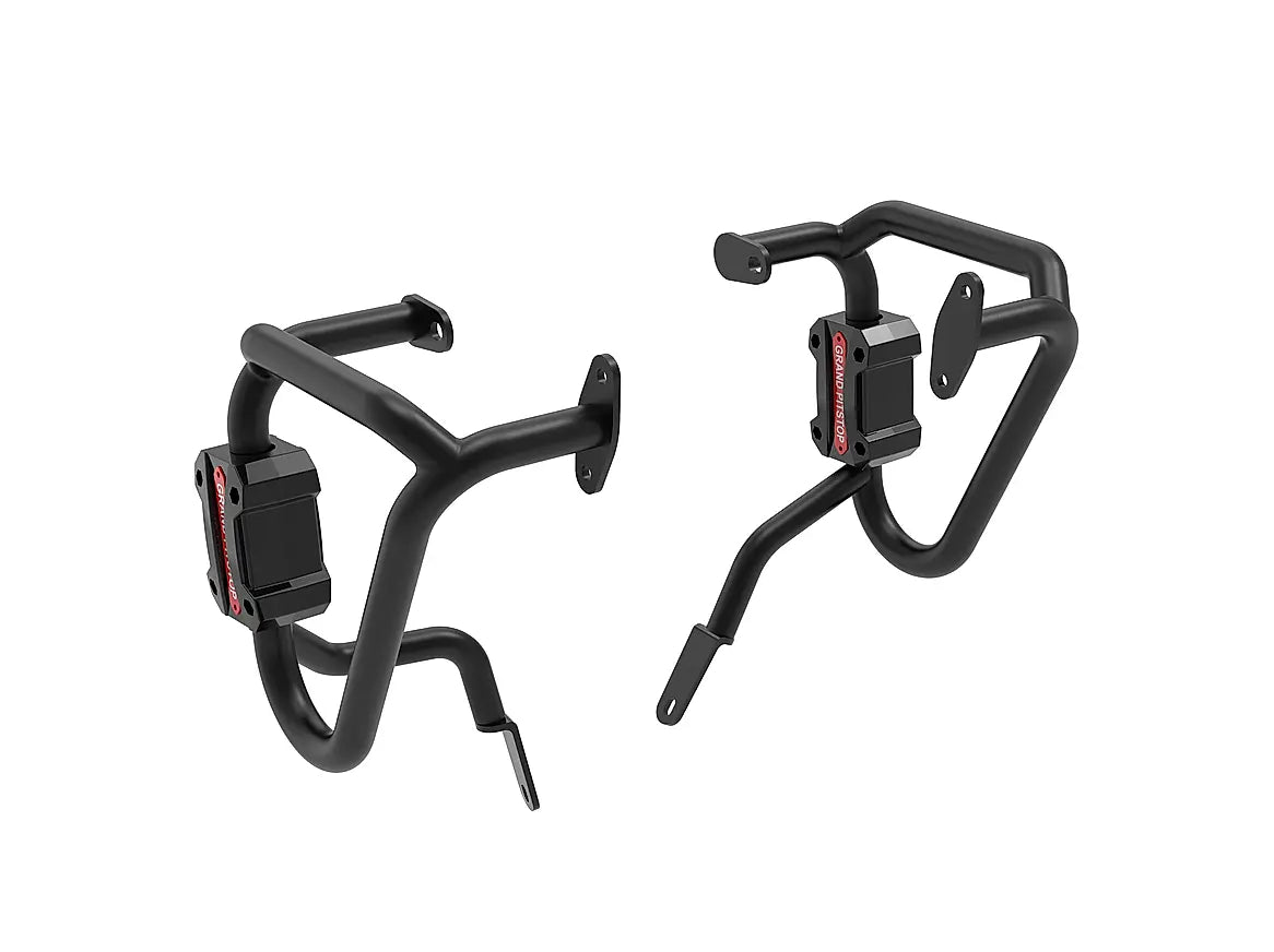 GRANDPITSTOP CRASH GUARD PAIR - KTM DUKE 390 GEN 3 - BLACK
