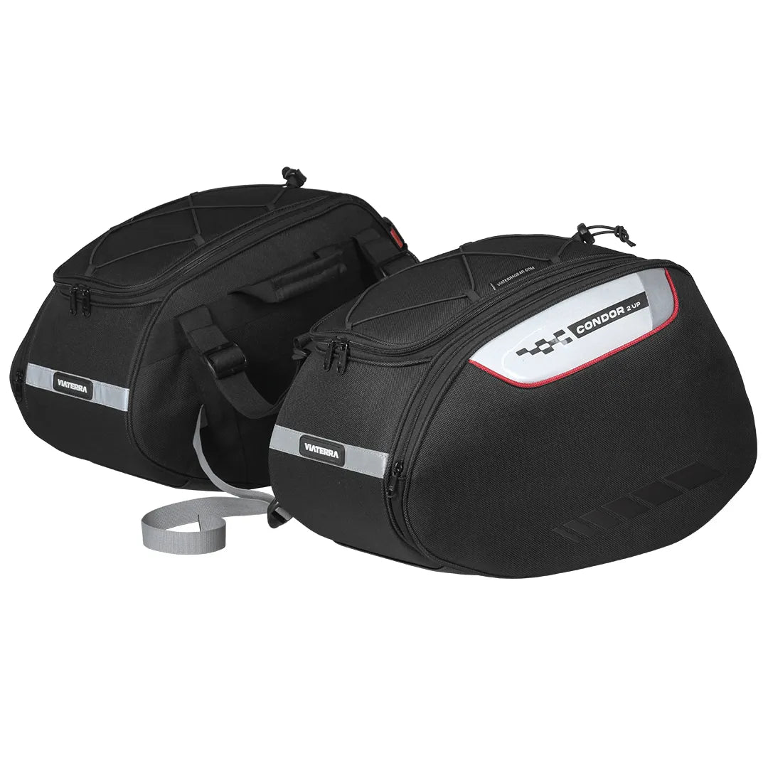 VIATERRA CONDOR - 100% WATERPROOF MOTORCYCLE SADDLE BAGS
