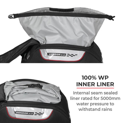 VIATERRA CONDOR - 100% WATERPROOF MOTORCYCLE SADDLE BAGS