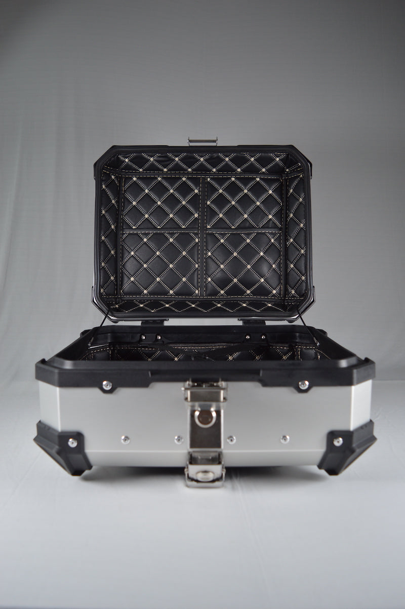22L TOP BOX - SILVER
