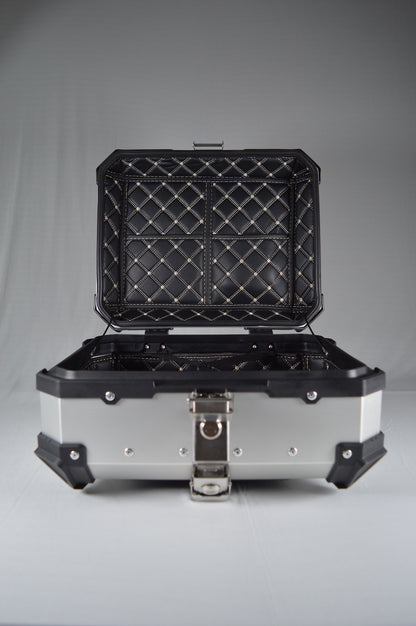 22L TOP BOX - SILVER