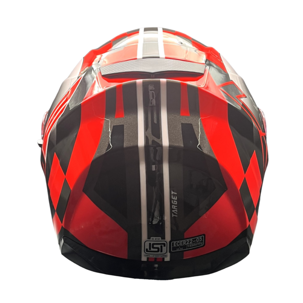 LS2 HELMET FF320 D RING TARGET 7C