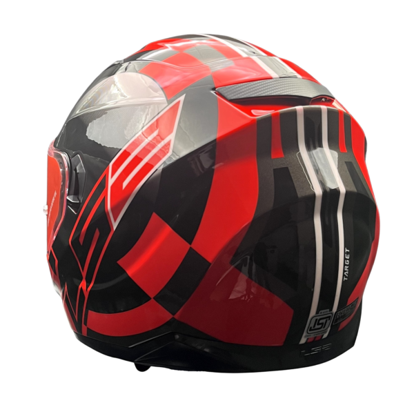 LS2 HELMET FF320 D RING TARGET 7C