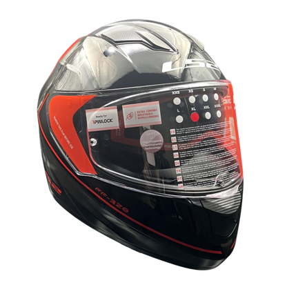 LS2 HELMET FF320 D RING GGIO 7C