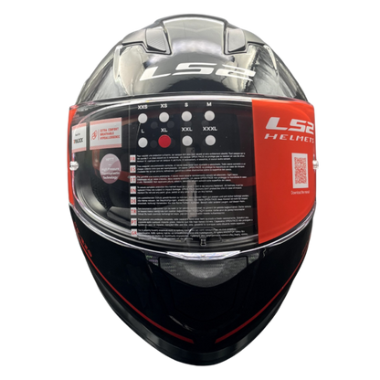 LS2 HELMET FF320 D RING GGIO 7C