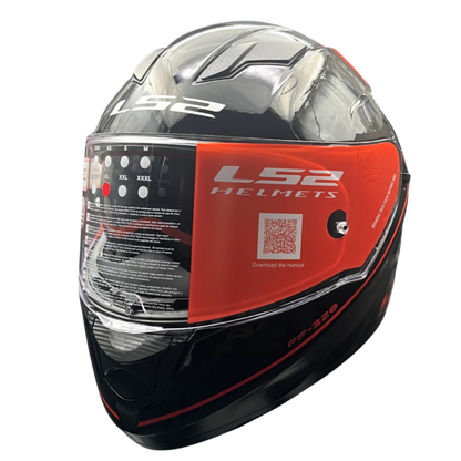 LS2 HELMET FF320 D RING GGIO 7C