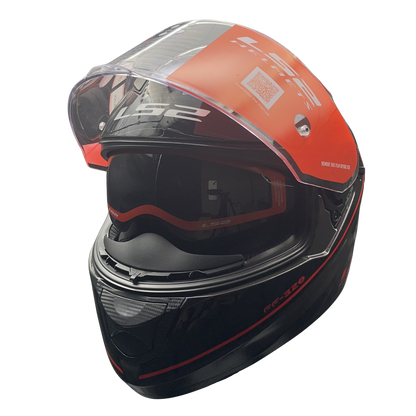 LS2 HELMET FF320 D RING GGIO 7C