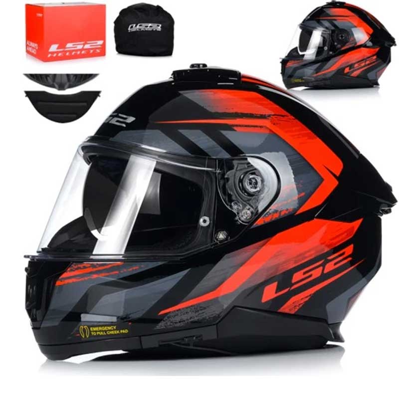LS2 HELMET FF808 STREAM 2 FURY