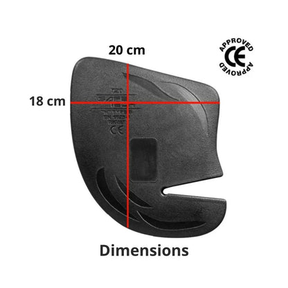 SAFETECH VISCOFLEX ARMOUR INSERT - LEVEL 2 - HIP - ONE PAIR
