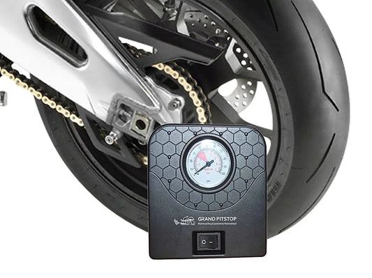 GRANDPITSTOP TYRE INFLATOR WITH DUAL CONNECTING PORT