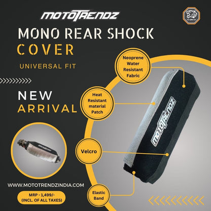 MOTOTRENDZ MONO REAR SHOCKUP COVER UNIVERSAL