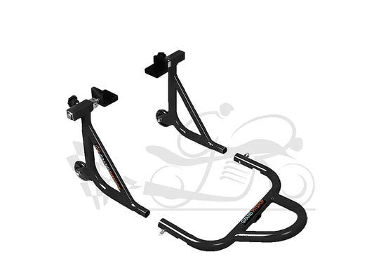GRANDPITSTOP REAR PADDOCK STAND DISMENTABLE - BLACK