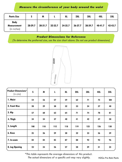 RYNOX H2GO PRO RAIN PANT