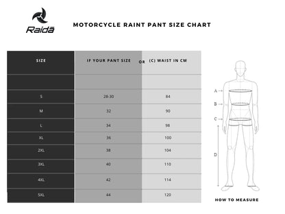 RAIDA GEARS RAIN PANT