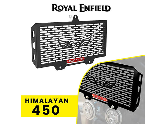 GRANDPITSTOP RADIATOR GUARD-  HIMALAYAN - 450 - BLACK
