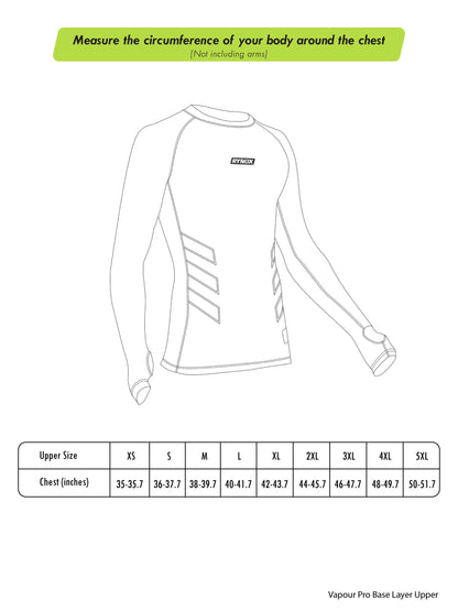 RYNOX VAPOUR PRO BASE LAYER UPPER