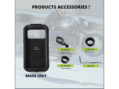 GRANDPITSTOP WATERPROOF HOLDER WITH HANDLE MOUNT