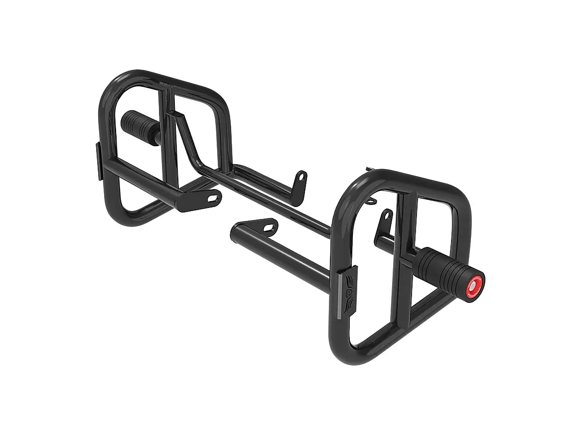 GRANDPITSTOP CRASH GUARD PAIR - RE INTERCEPTOR 650 - BLACK