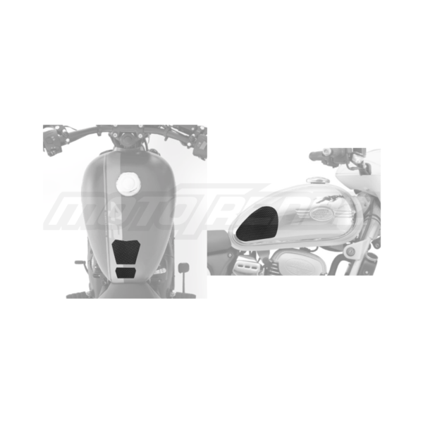 MOTOTRENDZ TRACTION PADS JAWA CLASSIC/FORTY-TWO/FORTY - TWO 2.1 (SIDES)