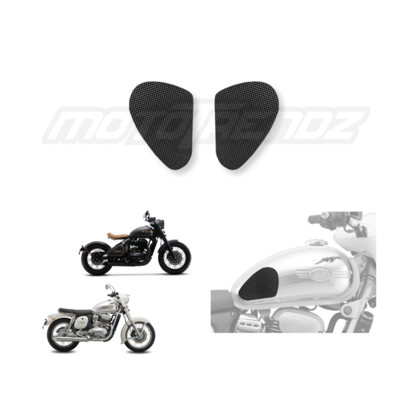 MOTOTRENDZ TRACTION PADS JAWA CLASSIC/FORTY-TWO/FORTY - TWO 2.1 (SIDES)