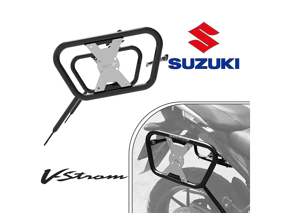 GRANDPITSTOP SADDLE STAY PAIR - SUZUKI VSTROM 250